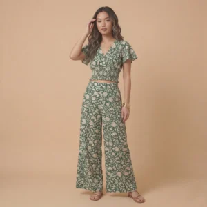 Botanical Smocked Co-ord Set