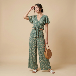 wrap co ord set for women