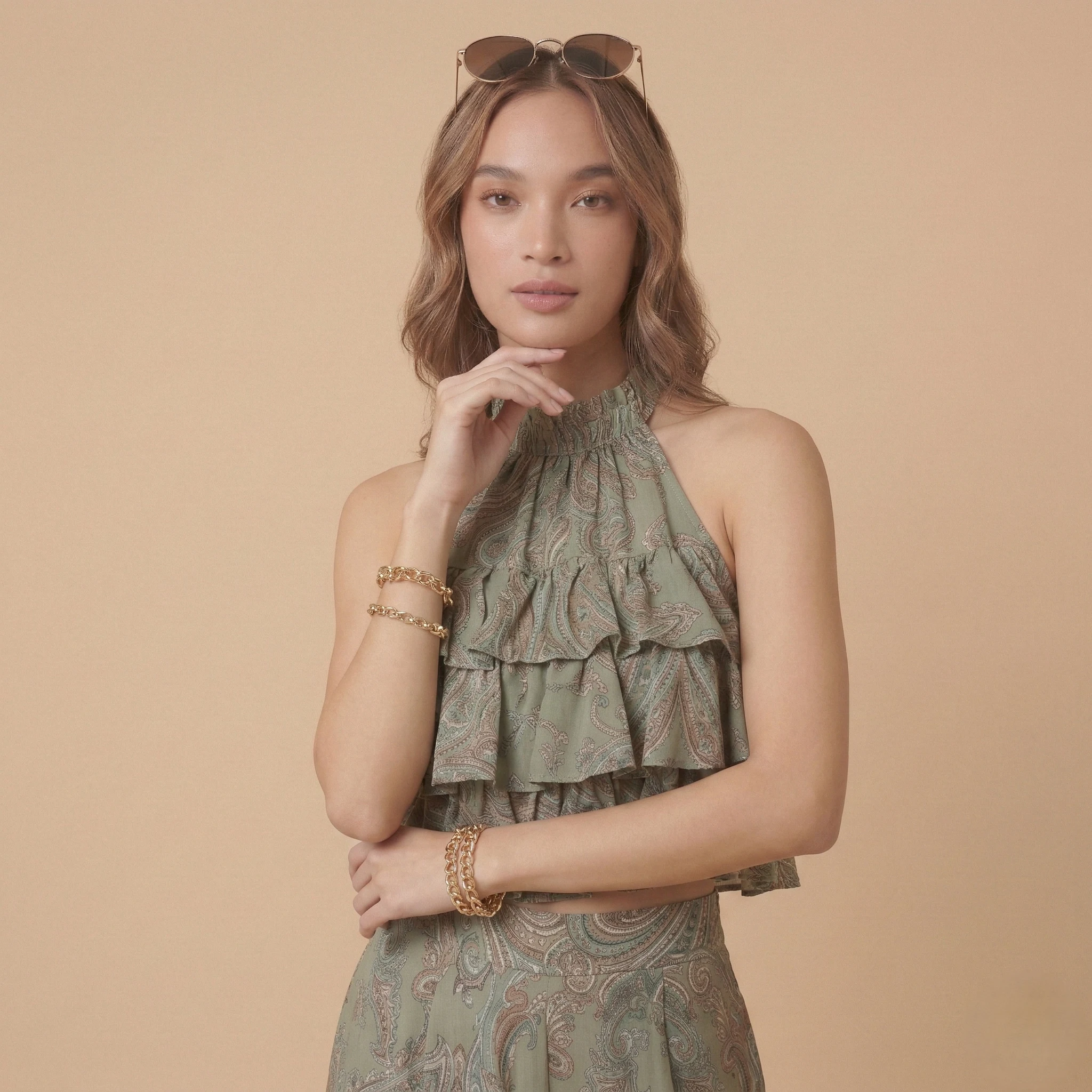 Paisley Print Co-Ord Set - Image 2