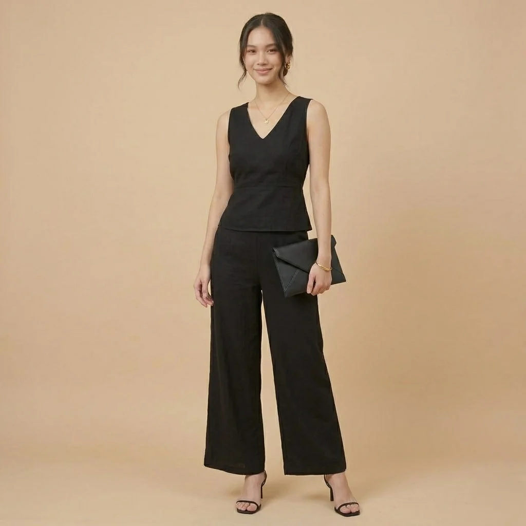 Onyx Linen Co-ord Set