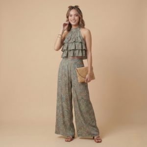 printed co ord set for women